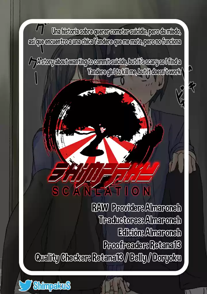 A Story About Wanting To Commit Suicide, But It's Scary So I Find A Yandere Girl To Kill Me, But It Doesn't Work - Capítulo 11 - Página 4 - LectorTMOo