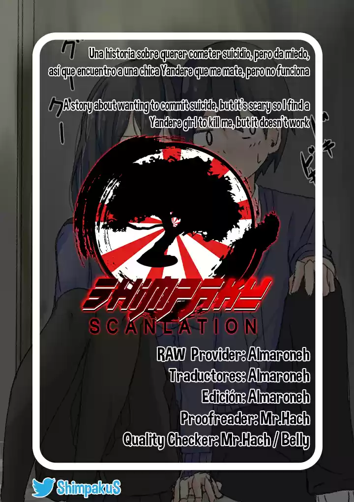A Story About Wanting To Commit Suicide, But It's Scary So I Find A Yandere Girl To Kill Me, But It Doesn't Work - Capítulo 4 - Página 5 - LectorTMOo