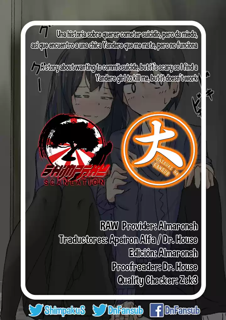 A Story About Wanting To Commit Suicide, But It's Scary So I Find A Yandere Girl To Kill Me, But It Doesn't Work - Capítulo 44 - Página 6 - LectorTMOo
