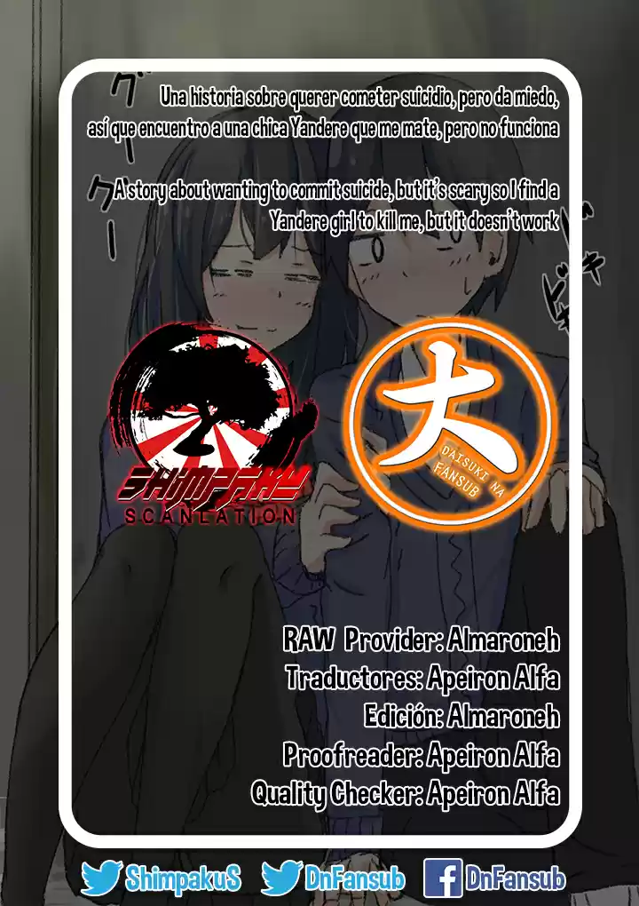 A Story About Wanting To Commit Suicide, But It's Scary So I Find A Yandere Girl To Kill Me, But It Doesn't Work - Capítulo 45 - Página 7 - LectorTMOo