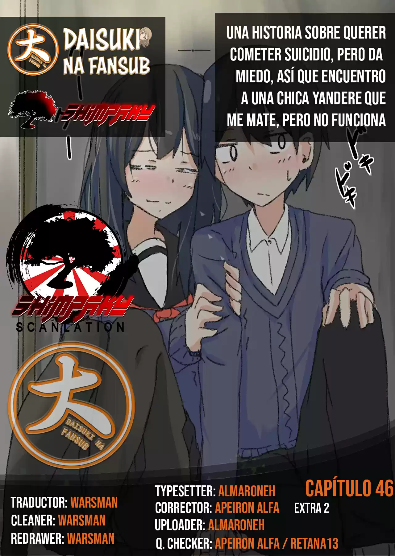 A Story About Wanting To Commit Suicide, But It's Scary So I Find A Yandere Girl To Kill Me, But It Doesn't Work - Capítulo 46 - Página 4 - LectorTMOo