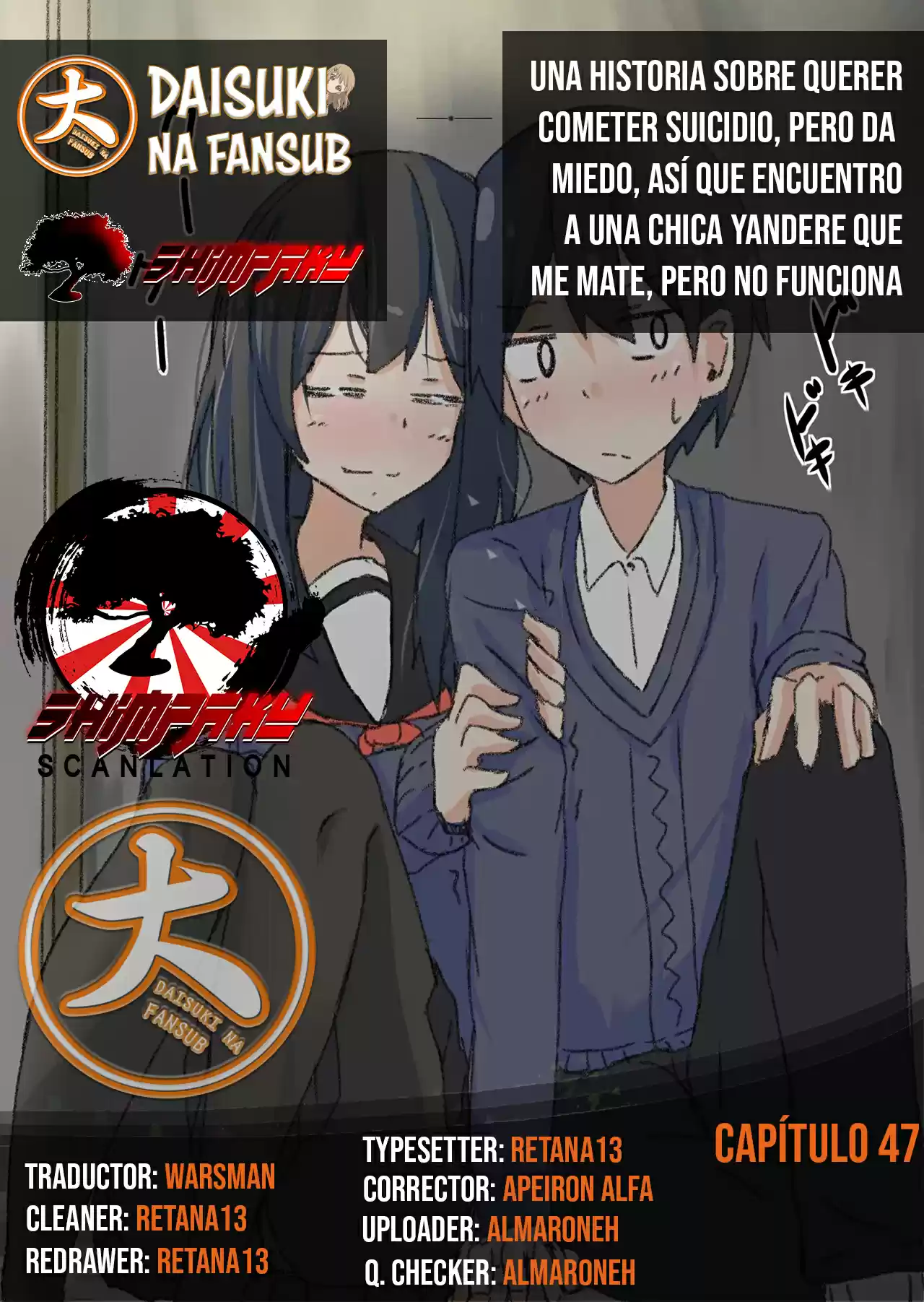 A Story About Wanting To Commit Suicide, But It's Scary So I Find A Yandere Girl To Kill Me, But It Doesn't Work - Capítulo 47 - Página 4 - LectorTMOo