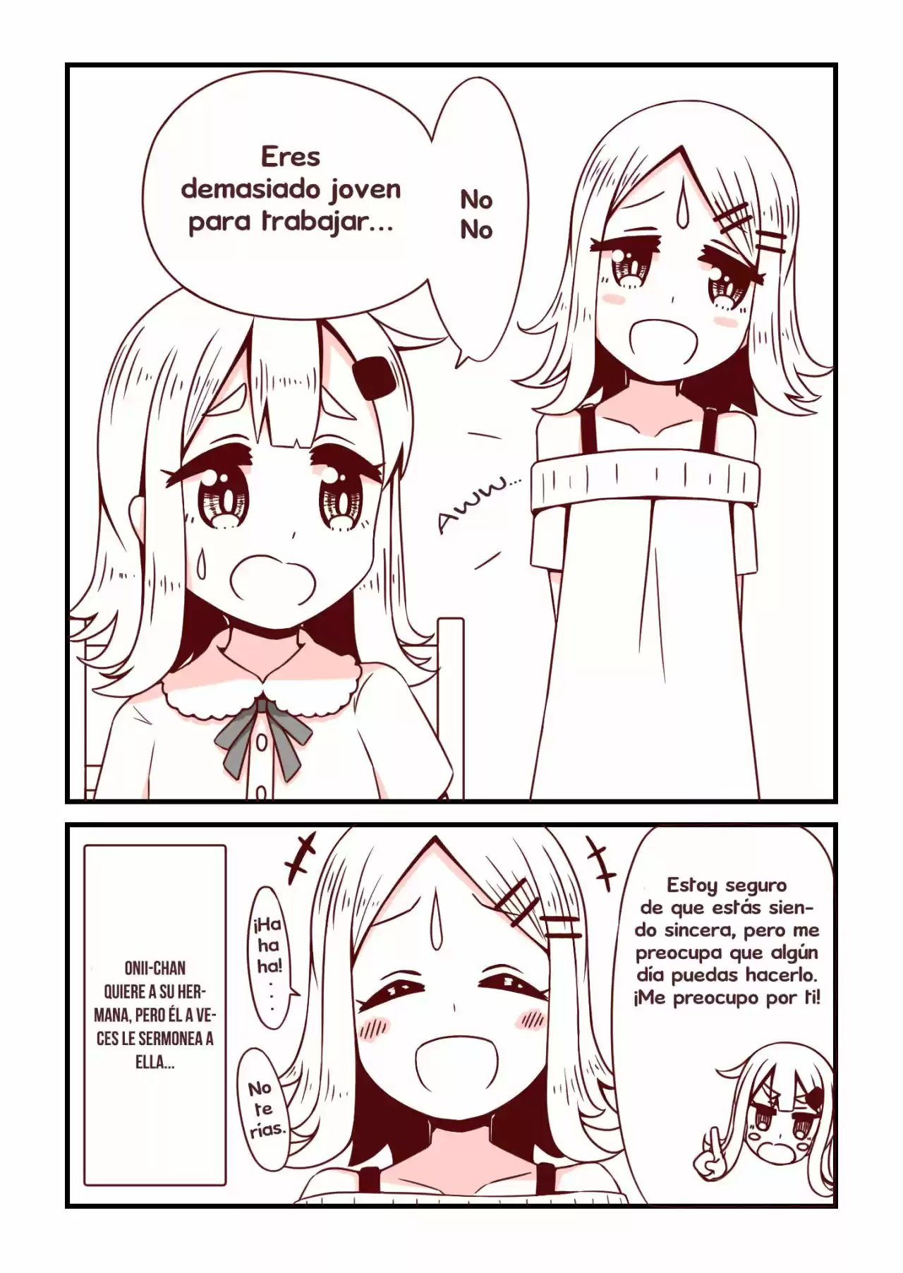 A Story In Which An Older Brother Becomes A Little Sister - Capítulo 10 - Página 4 - LectorTMOo
