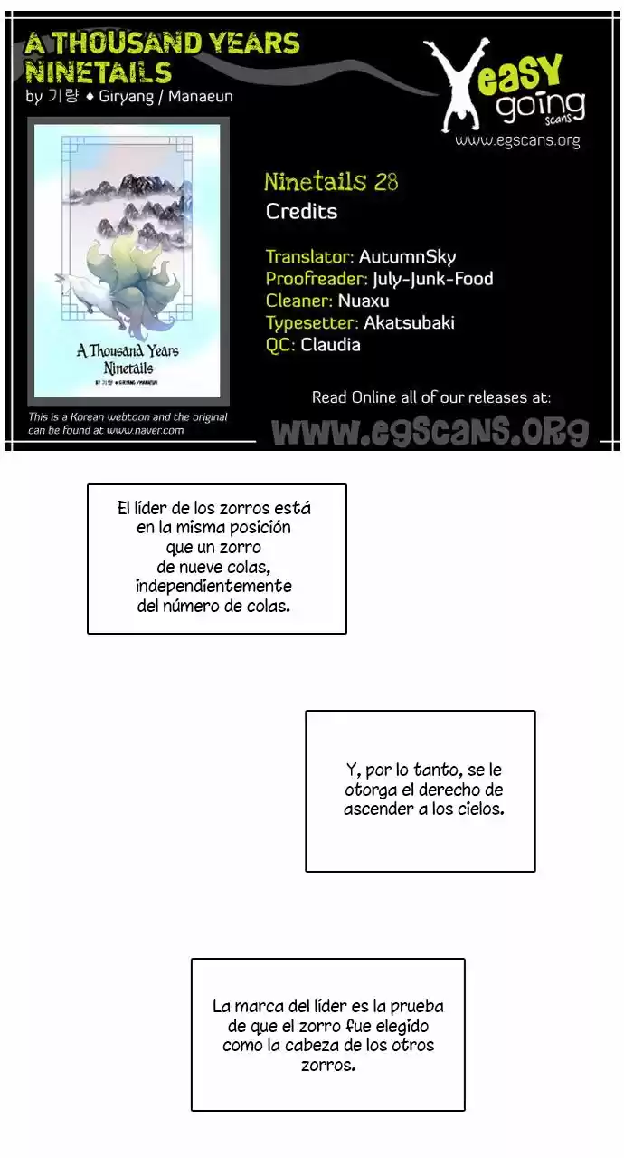 A Thousand Years Ninetails (천년구미호) - Capítulo 28 - Página 14 - LectorTMOo
