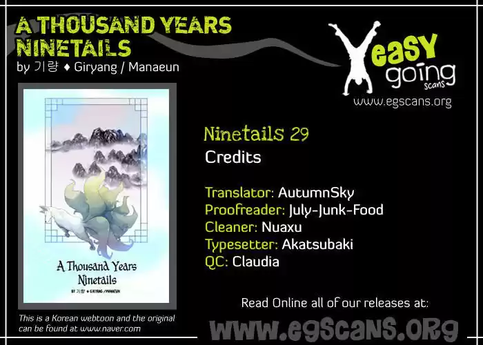 A Thousand Years Ninetails (천년구미호) - Capítulo 29 - Página 1 - LectorTMOo