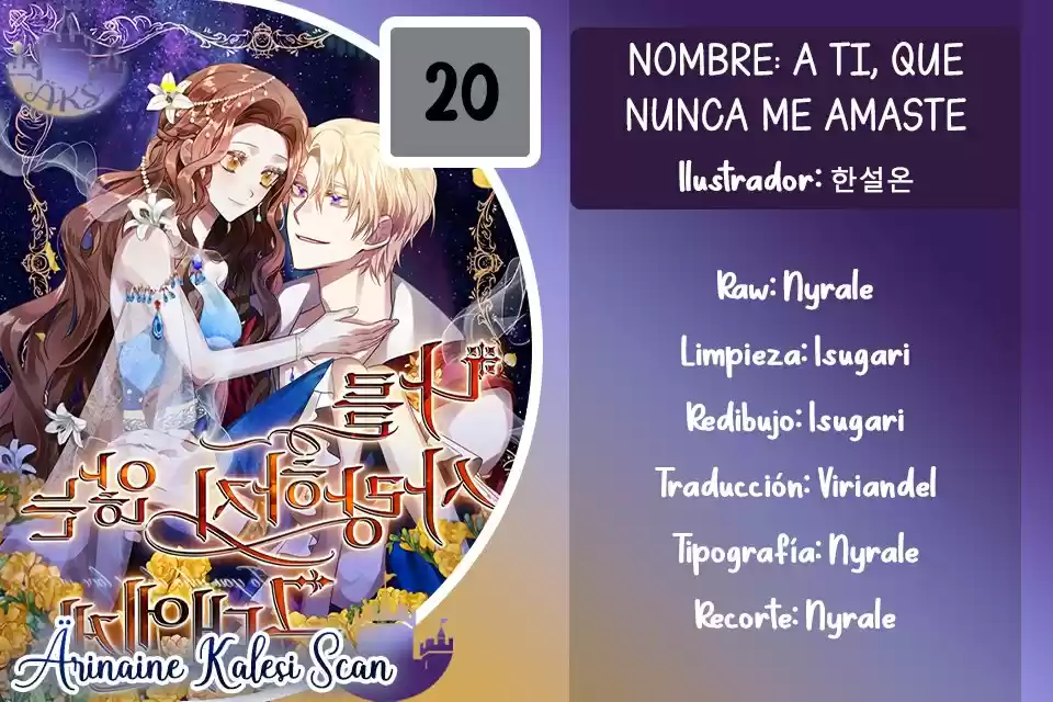 A Ti, Que Nunca Me Amaste - Capítulo 20 - Página 1 - LectorTMOo