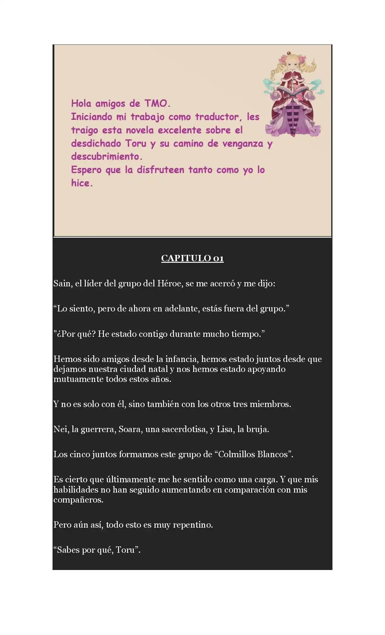 A Warrior Exiled By The Hero And His Lover - Capítulo 1 - Página 1 - LectorTMOo