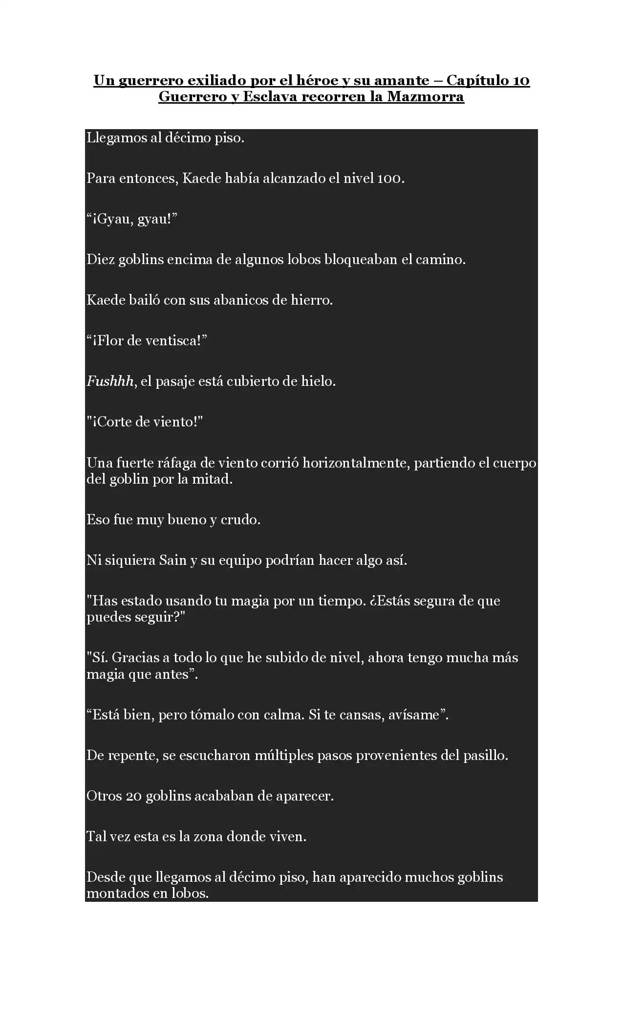 A Warrior Exiled By The Hero And His Lover - Capítulo 10 - Página 1 - LectorTMOo