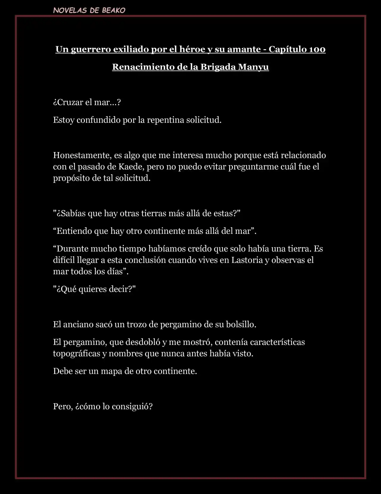 A Warrior Exiled By The Hero And His Lover - Capítulo 100 - Página 3 - LectorTMOo
