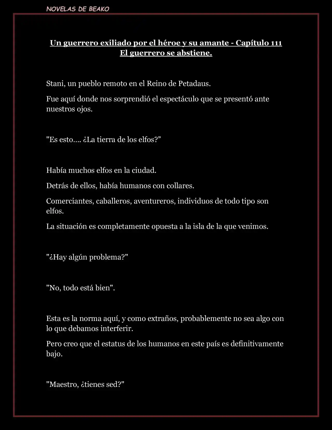A Warrior Exiled By The Hero And His Lover - Capítulo 111 - Página 3 - LectorTMOo