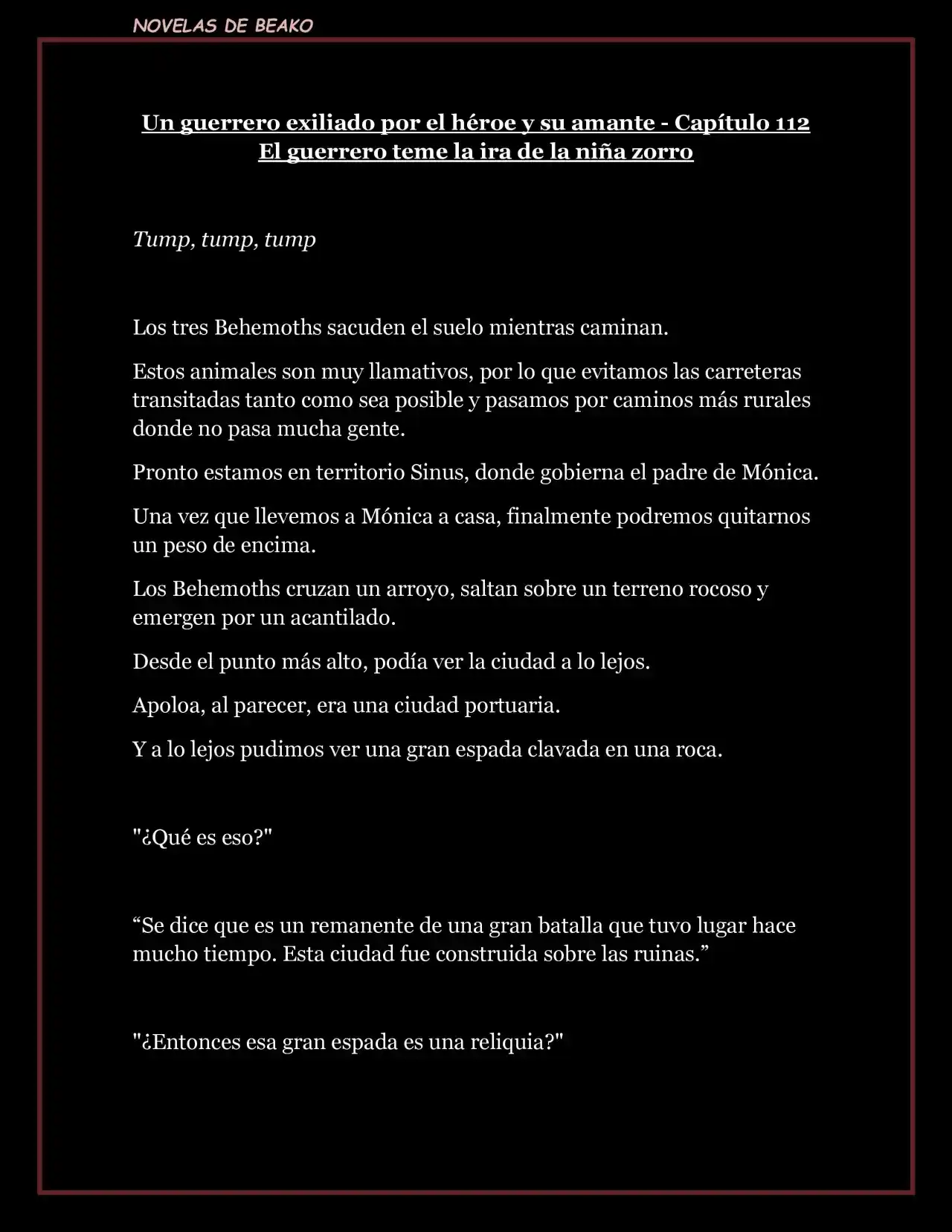 A Warrior Exiled By The Hero And His Lover - Capítulo 112 - Página 3 - LectorTMOo