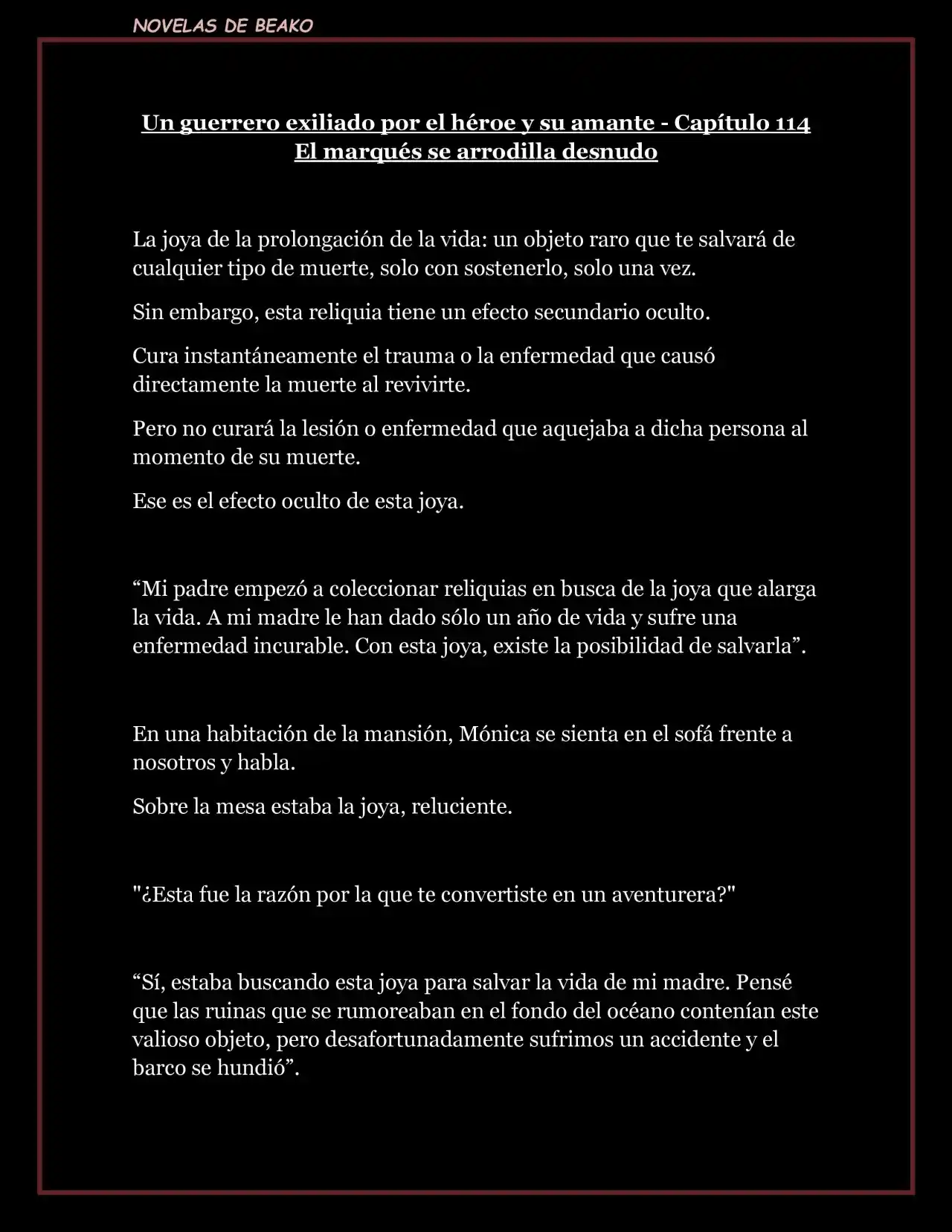 A Warrior Exiled By The Hero And His Lover - Capítulo 114 - Página 3 - LectorTMOo