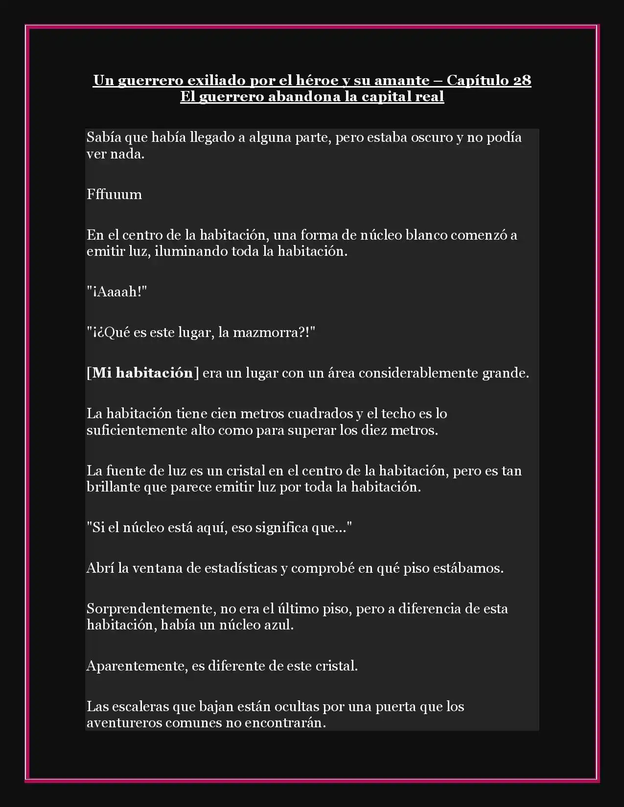 A Warrior Exiled By The Hero And His Lover - Capítulo 28 - Página 1 - LectorTMOo