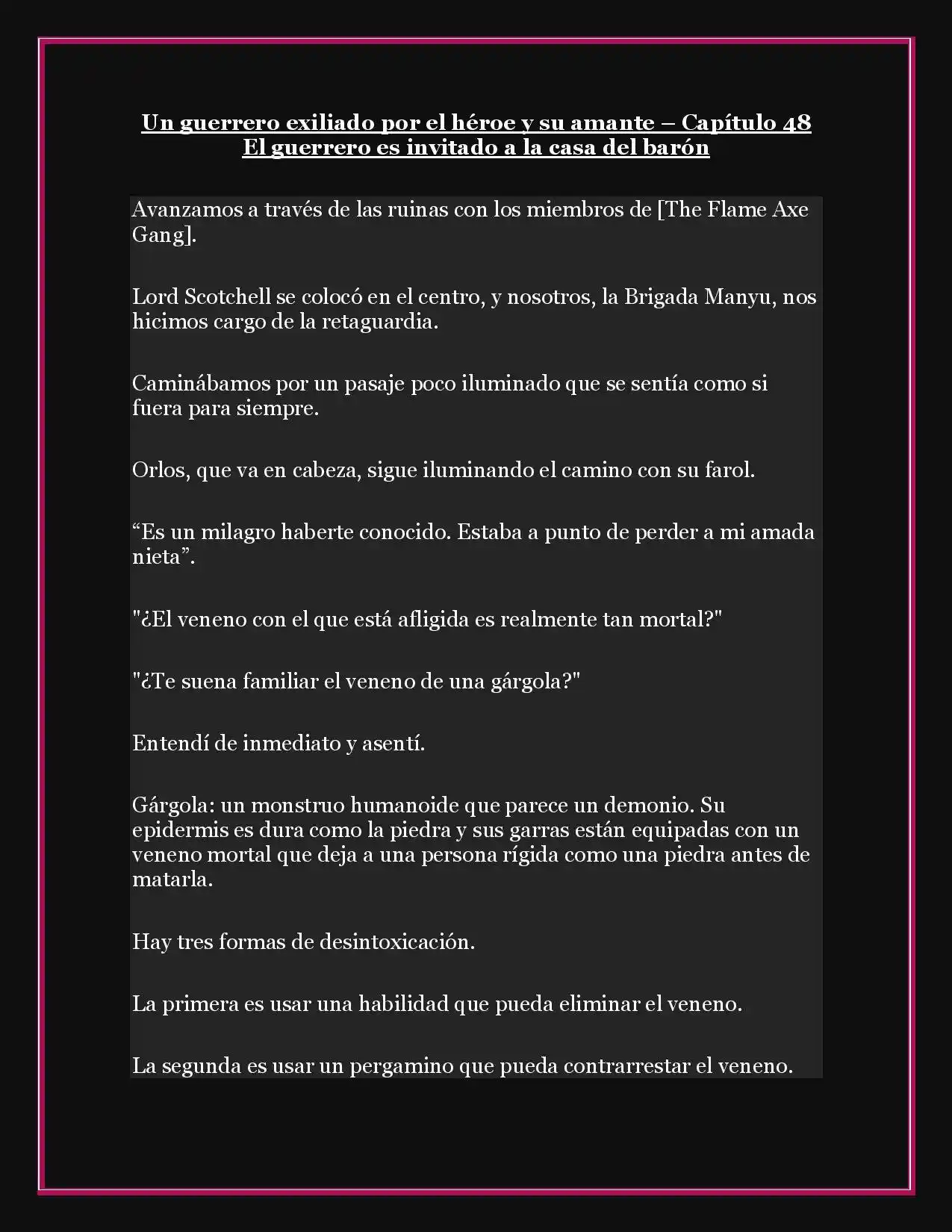 A Warrior Exiled By The Hero And His Lover - Capítulo 48 - Página 1 - LectorTMOo