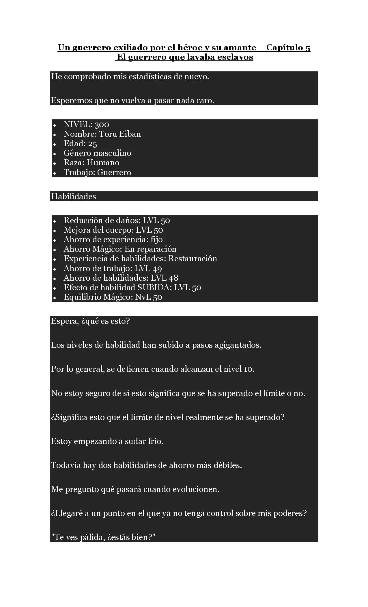 A Warrior Exiled By The Hero And His Lover - Capítulo 5 - Página 1 - LectorTMOo