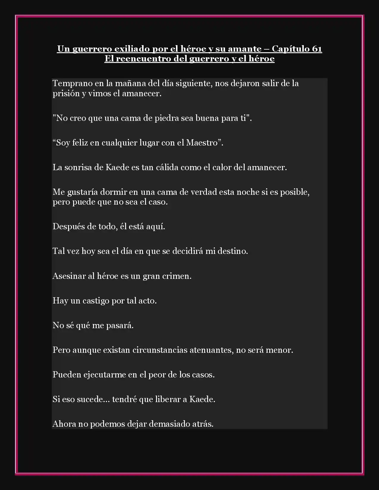 A Warrior Exiled By The Hero And His Lover - Capítulo 61 - Página 3 - LectorTMOo