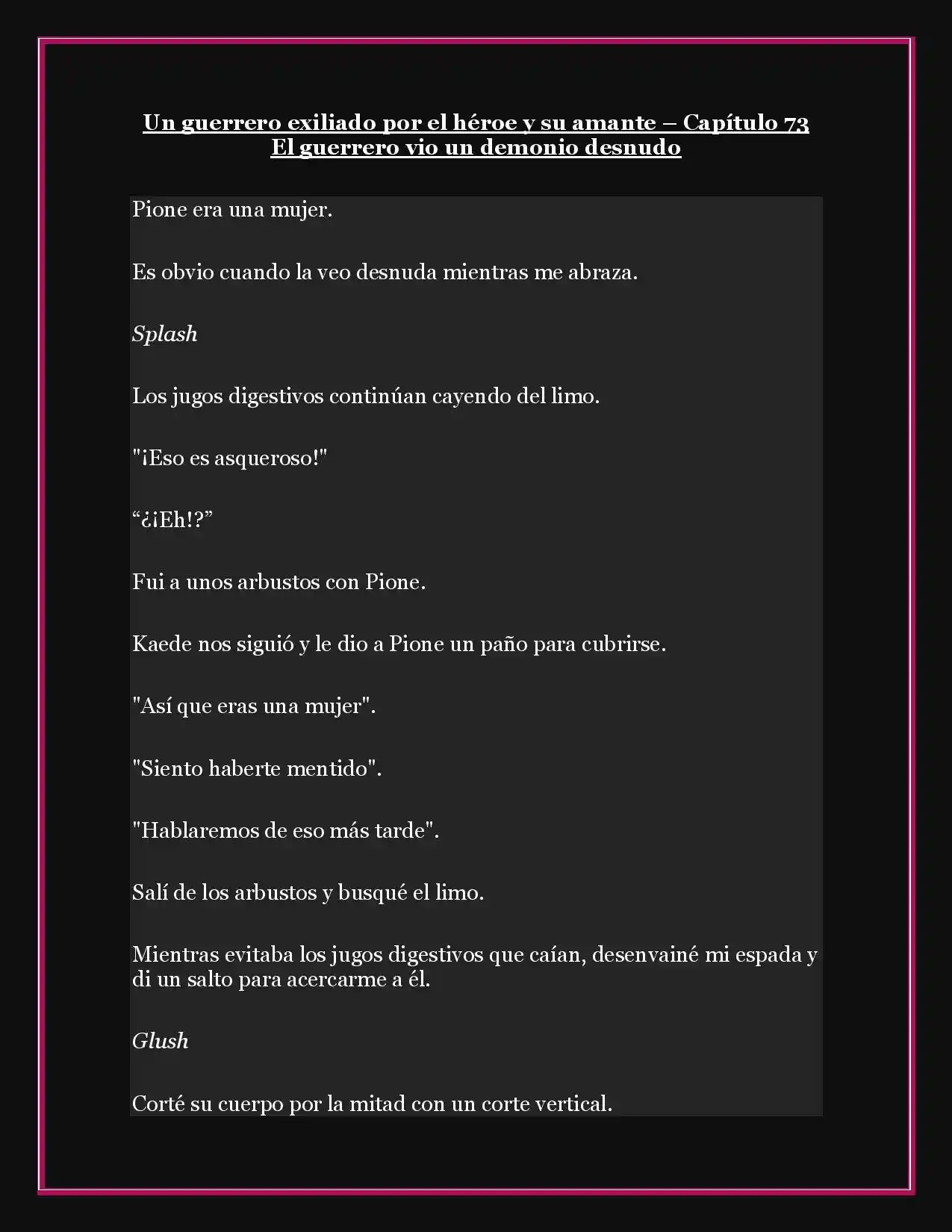 A Warrior Exiled By The Hero And His Lover - Capítulo 73 - Página 3 - LectorTMOo