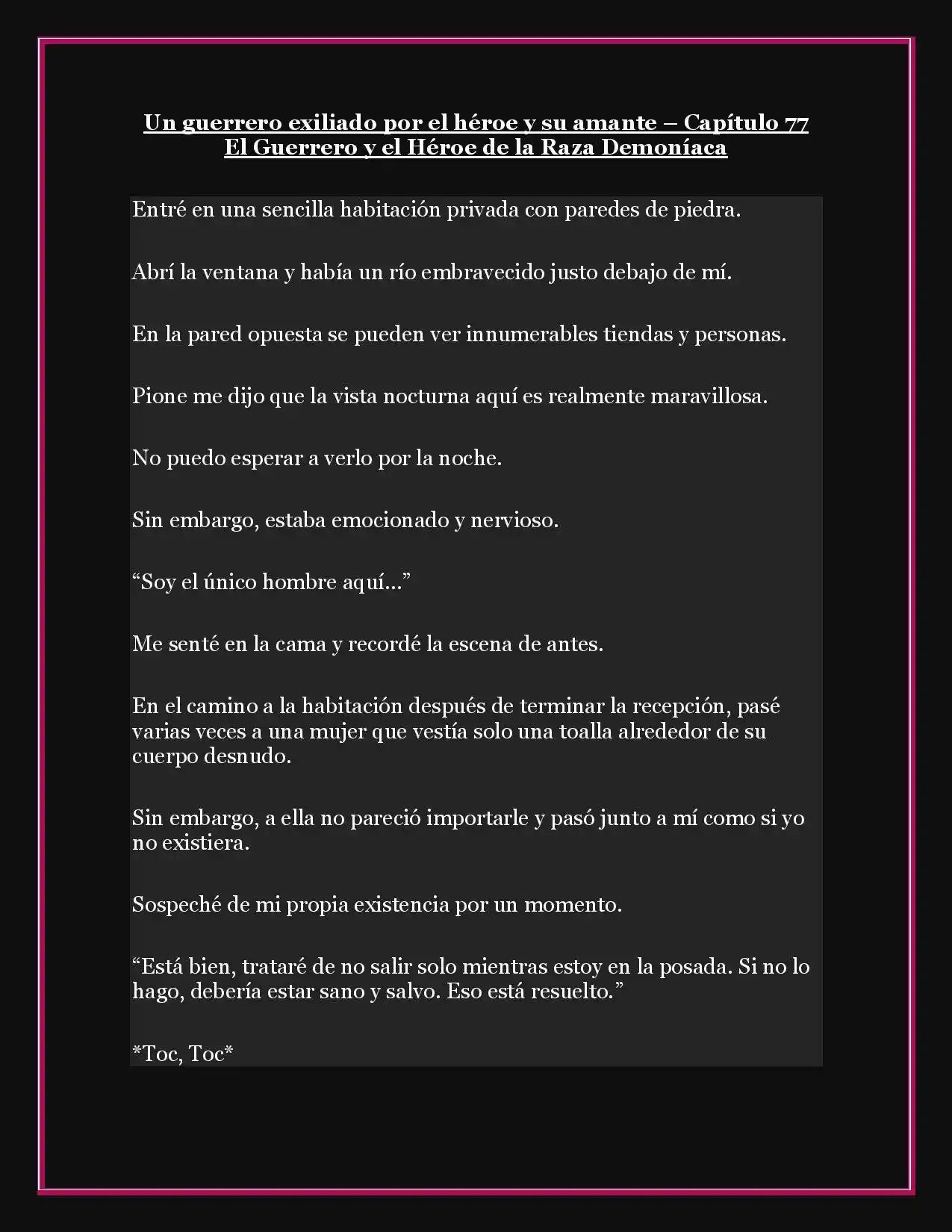 A Warrior Exiled By The Hero And His Lover - Capítulo 77 - Página 3 - LectorTMOo