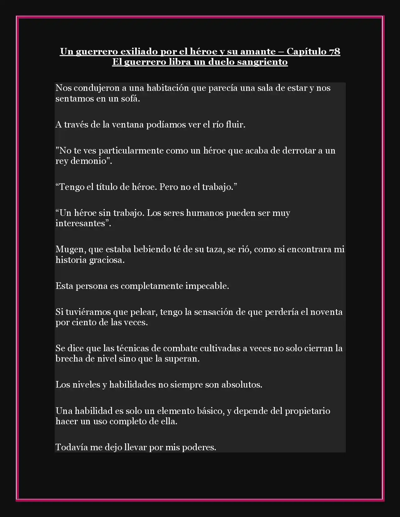 A Warrior Exiled By The Hero And His Lover - Capítulo 78 - Página 3 - LectorTMOo