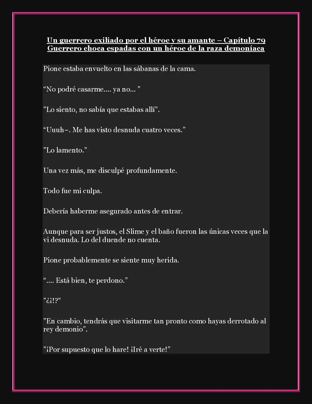 A Warrior Exiled By The Hero And His Lover - Capítulo 79 - Página 3 - LectorTMOo
