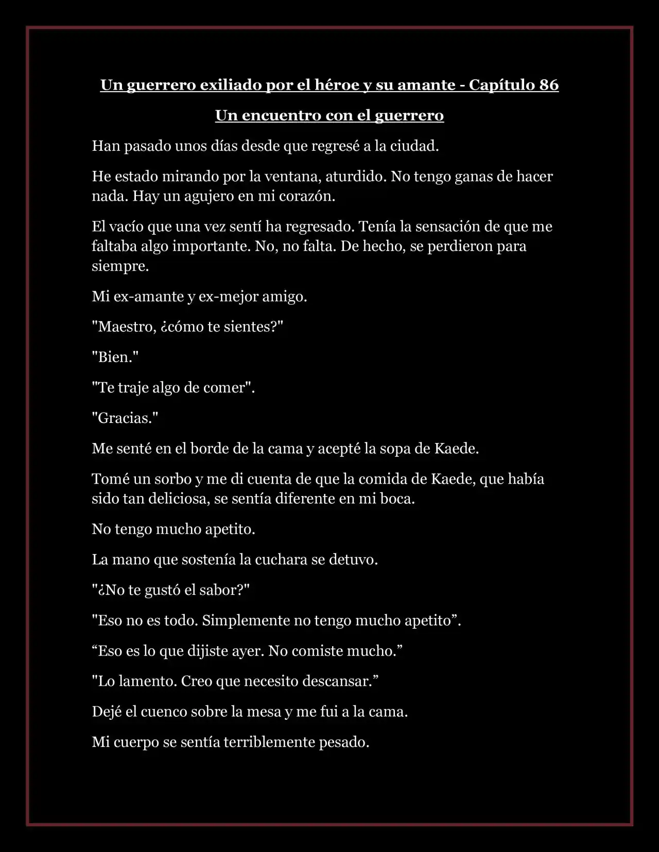 A Warrior Exiled By The Hero And His Lover - Capítulo 86 - Página 3 - LectorTMOo
