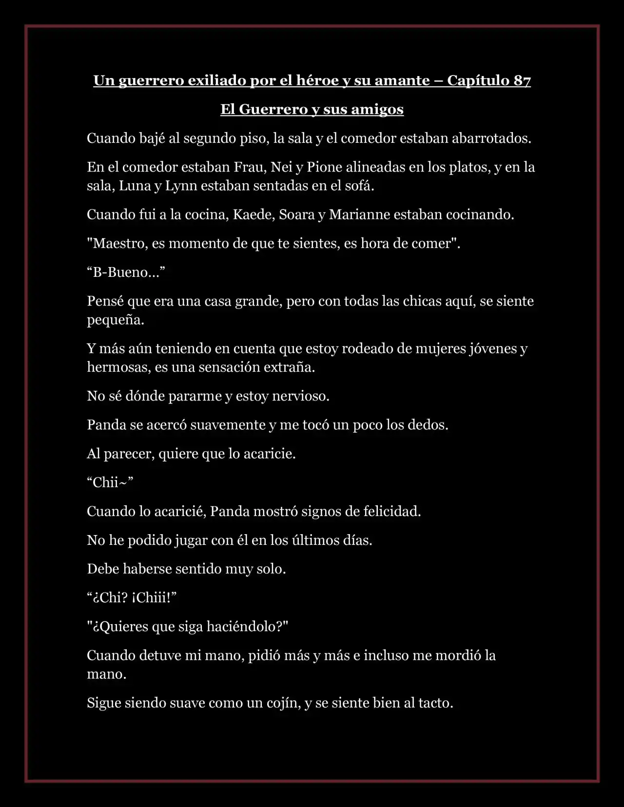 A Warrior Exiled By The Hero And His Lover - Capítulo 87 - Página 3 - LectorTMOo