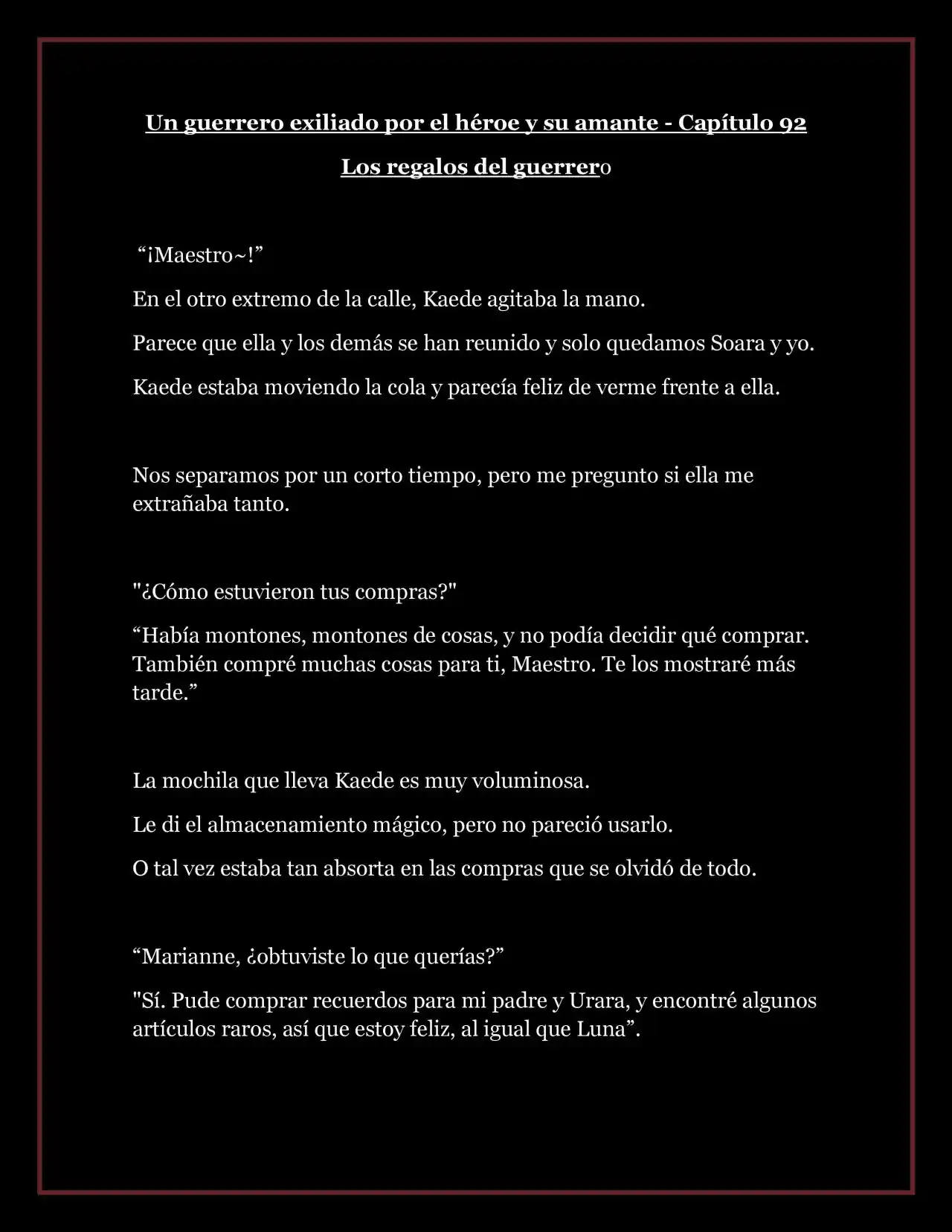 A Warrior Exiled By The Hero And His Lover - Capítulo 92 - Página 3 - LectorTMOo