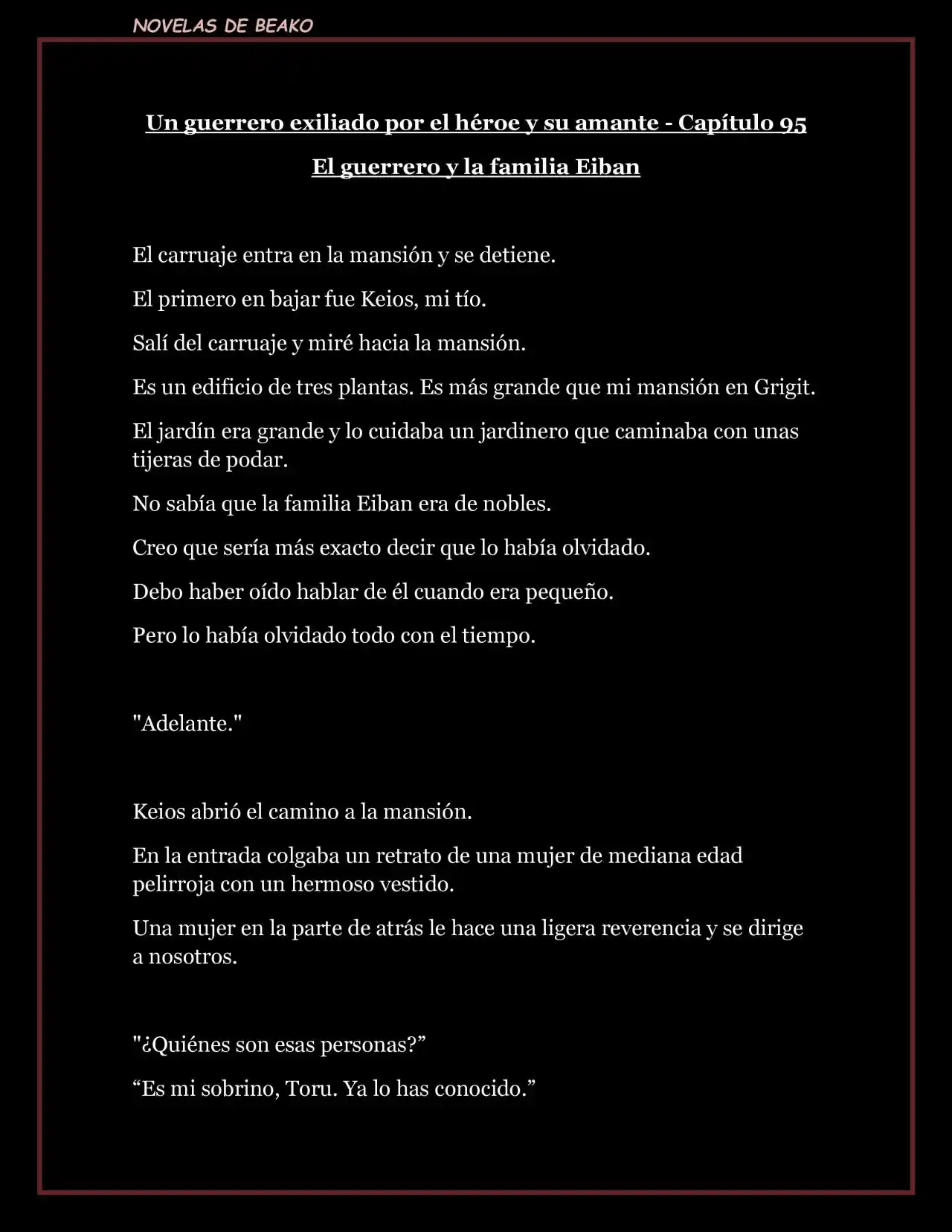A Warrior Exiled By The Hero And His Lover - Capítulo 95 - Página 3 - LectorTMOo