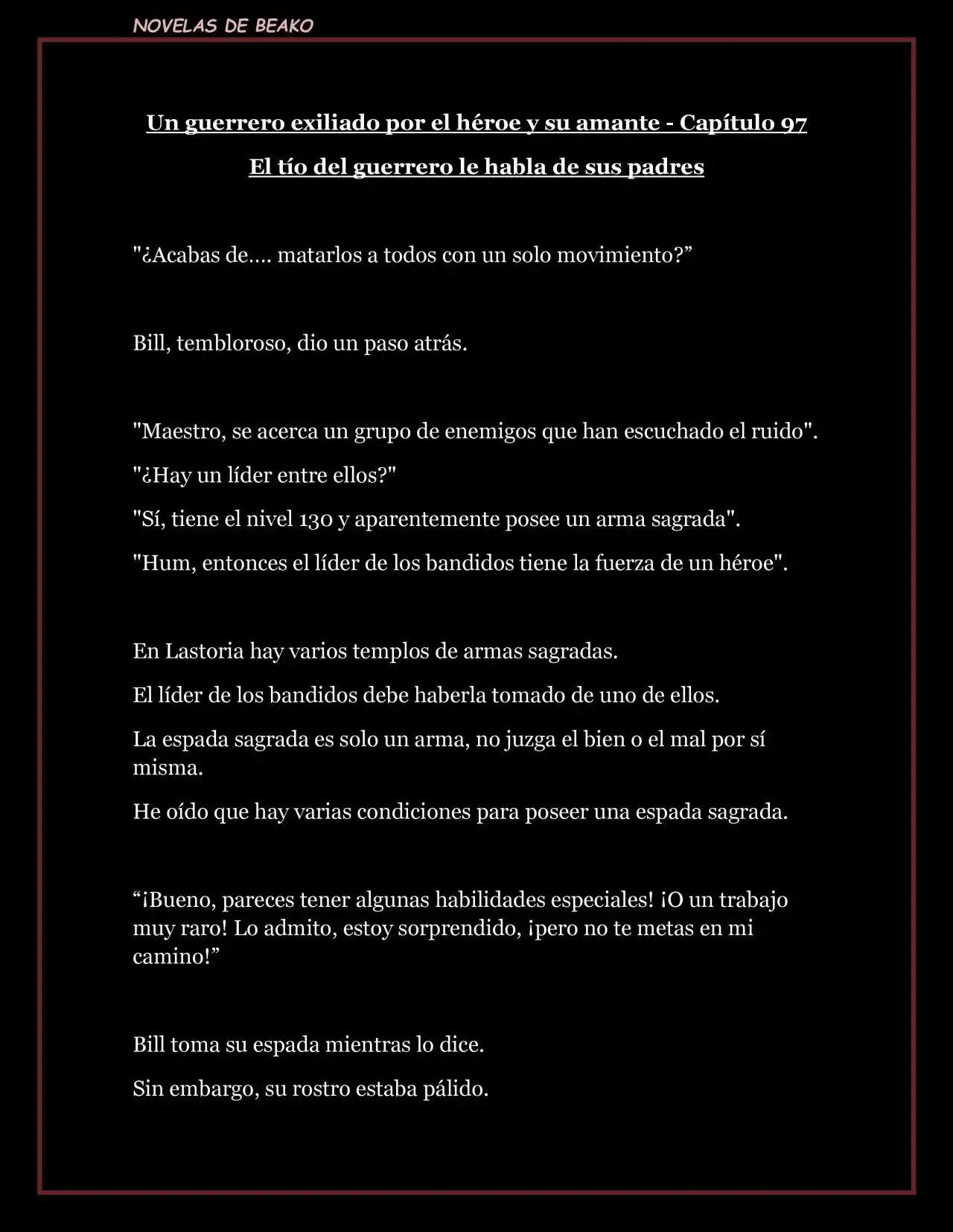 A Warrior Exiled By The Hero And His Lover - Capítulo 97 - Página 3 - LectorTMOo
