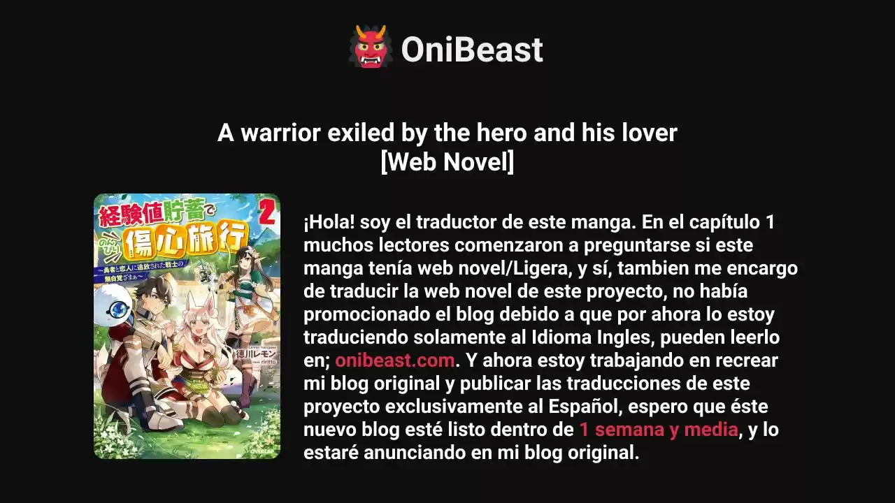 A Warrior Exiled By The Hero And His Lover - Capítulo 2 - Página 28 - LectorTMOo