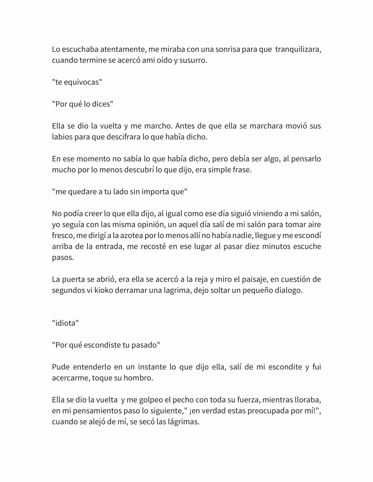 A Way To Love (Novela) - Capítulo 2.10 - Página 5 - LectorTMOo