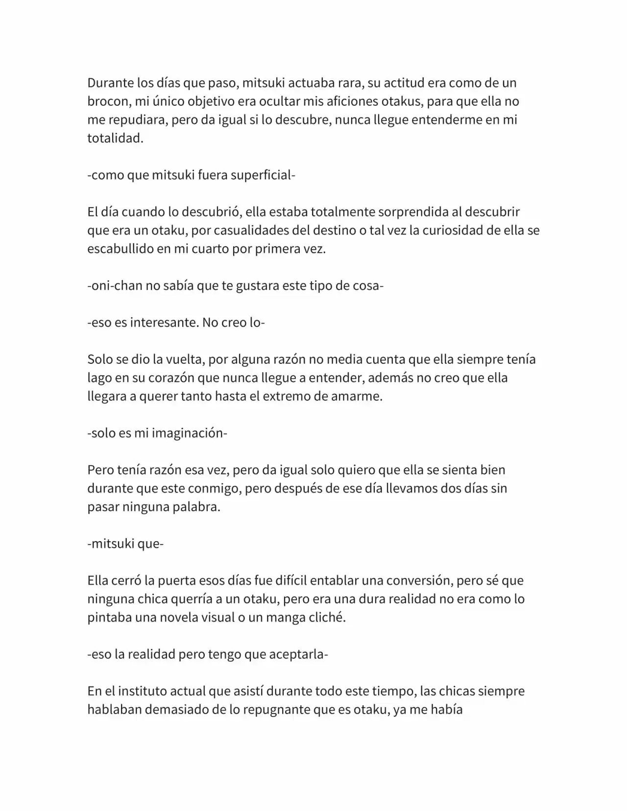 A Way To Love (Novela) - Capítulo 3 - Página 6 - LectorTMOo