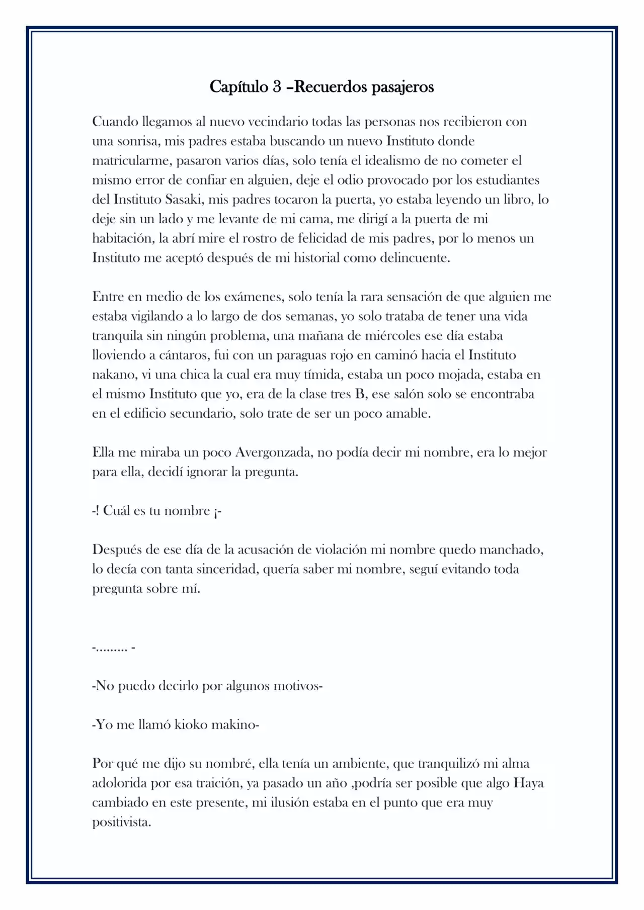 A Way To Love (Novela) - Capítulo 4 - Página 1 - LectorTMOo