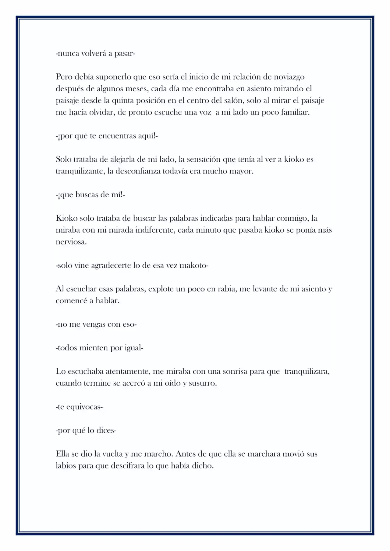 A Way To Love (Novela) - Capítulo 4 - Página 4 - LectorTMOo