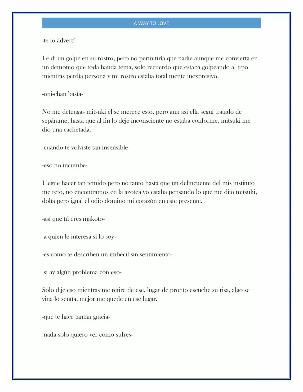 A Way To Love (Novela) - Capítulo 5 - Página 13 - LectorTMOo