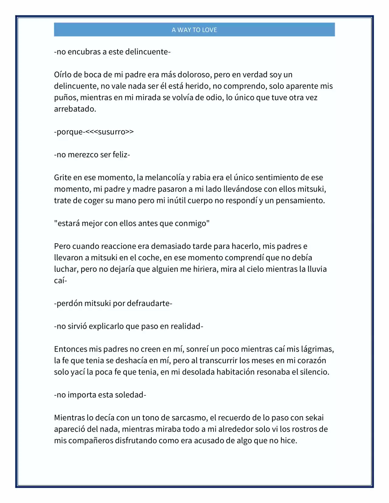 A Way To Love (Novela) - Capítulo 6 - Página 2 - LectorTMOo
