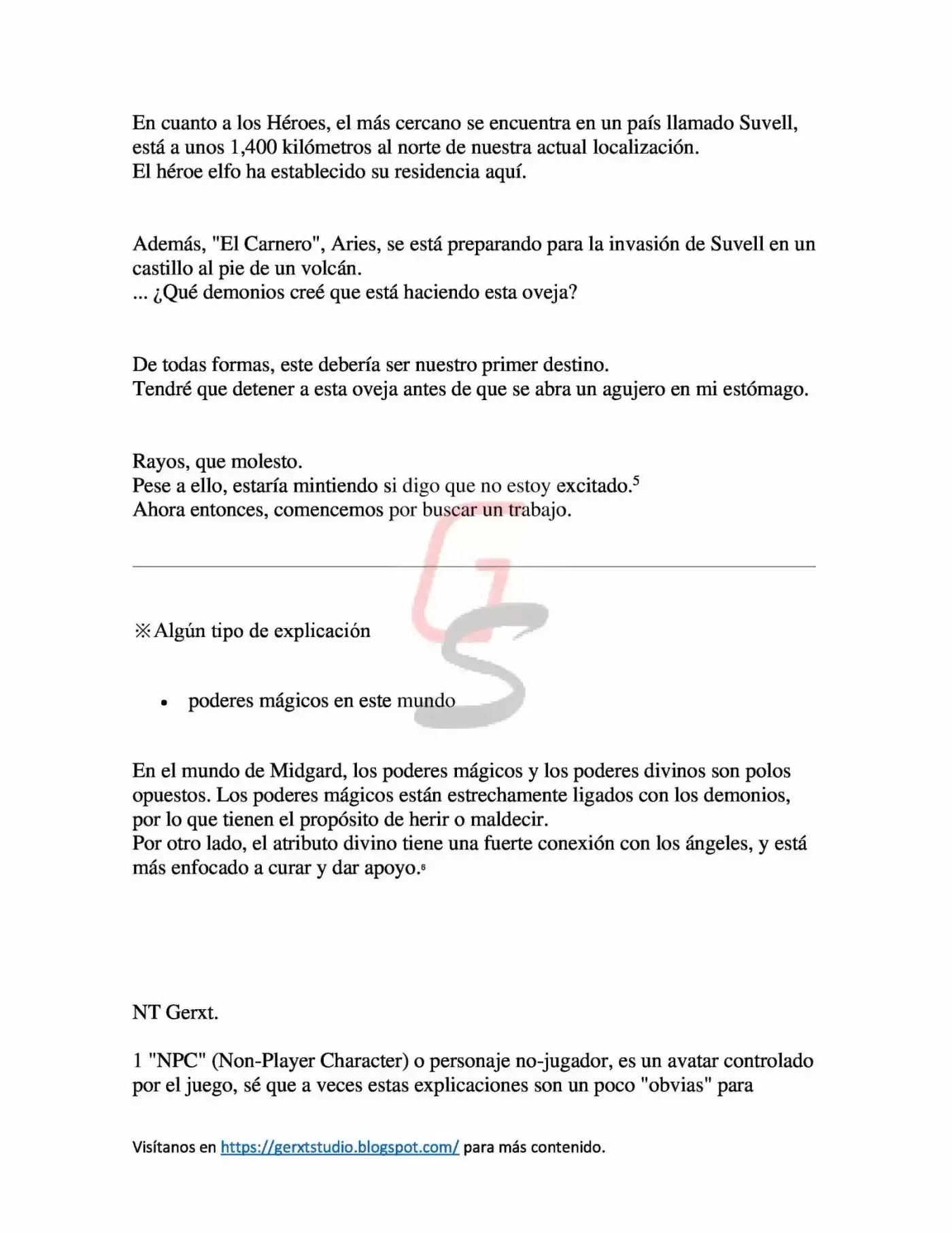 A Wild Last Boss Appeared (Novela) - Capítulo 3 - Página 9 - LectorTMOo