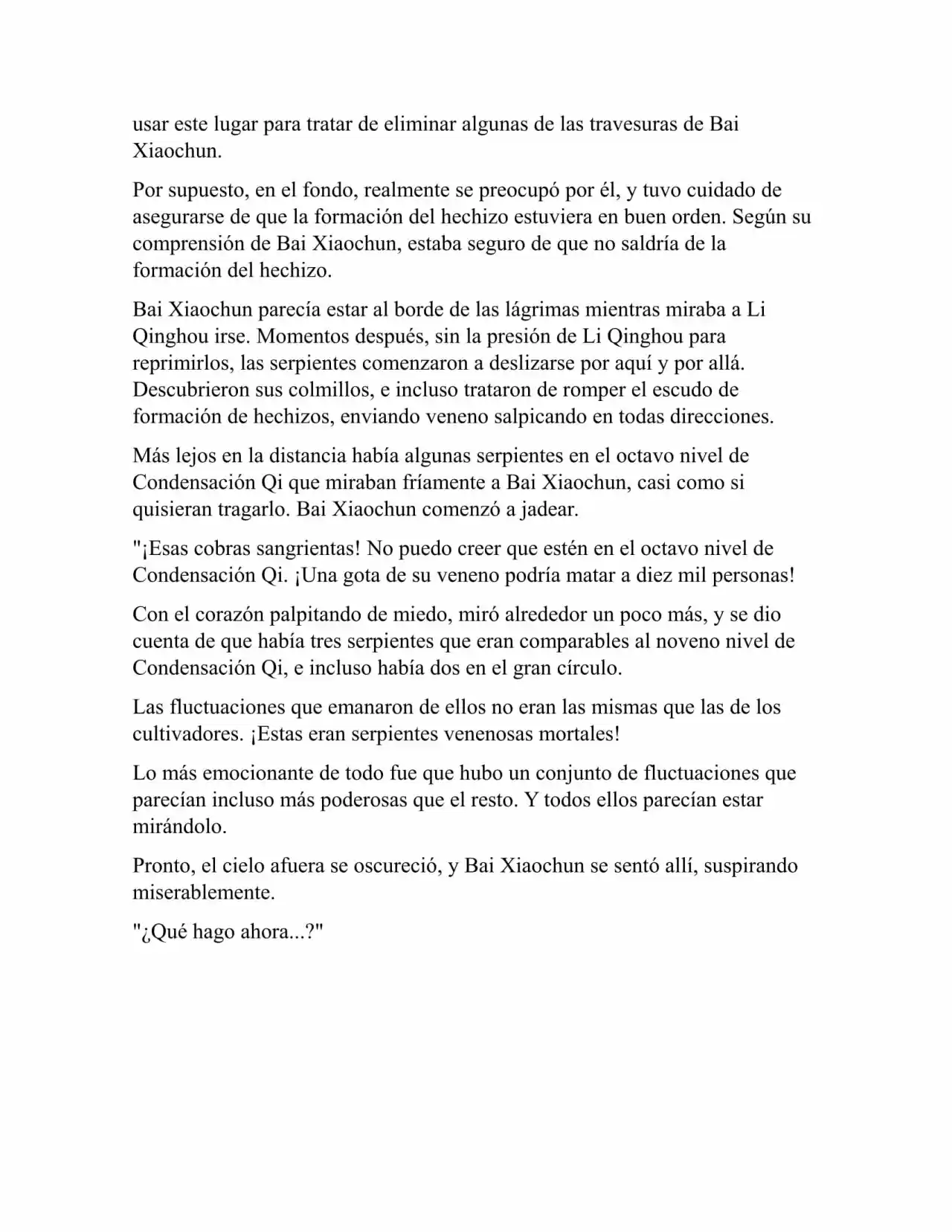 A Will Eternal (Novela) - Capítulo 110 - Página 6 - LectorTMOo