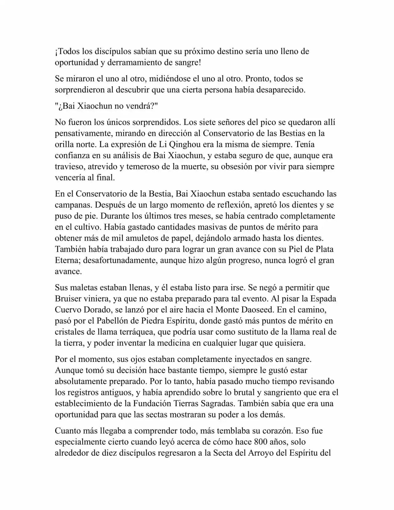 A Will Eternal (Novela) - Capítulo 140 - Página 6 - LectorTMOo