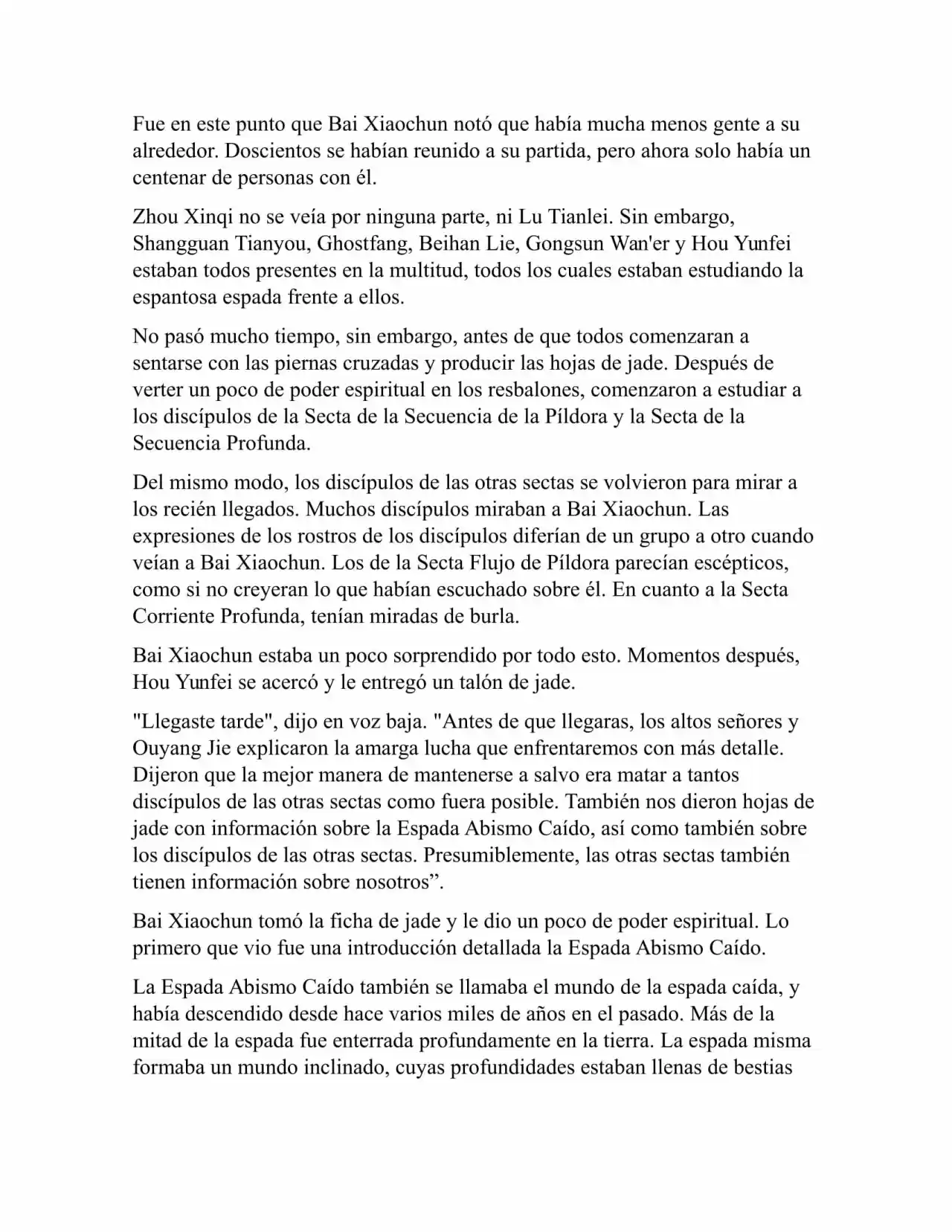 A Will Eternal (Novela) - Capítulo 141 - Página 6 - LectorTMOo
