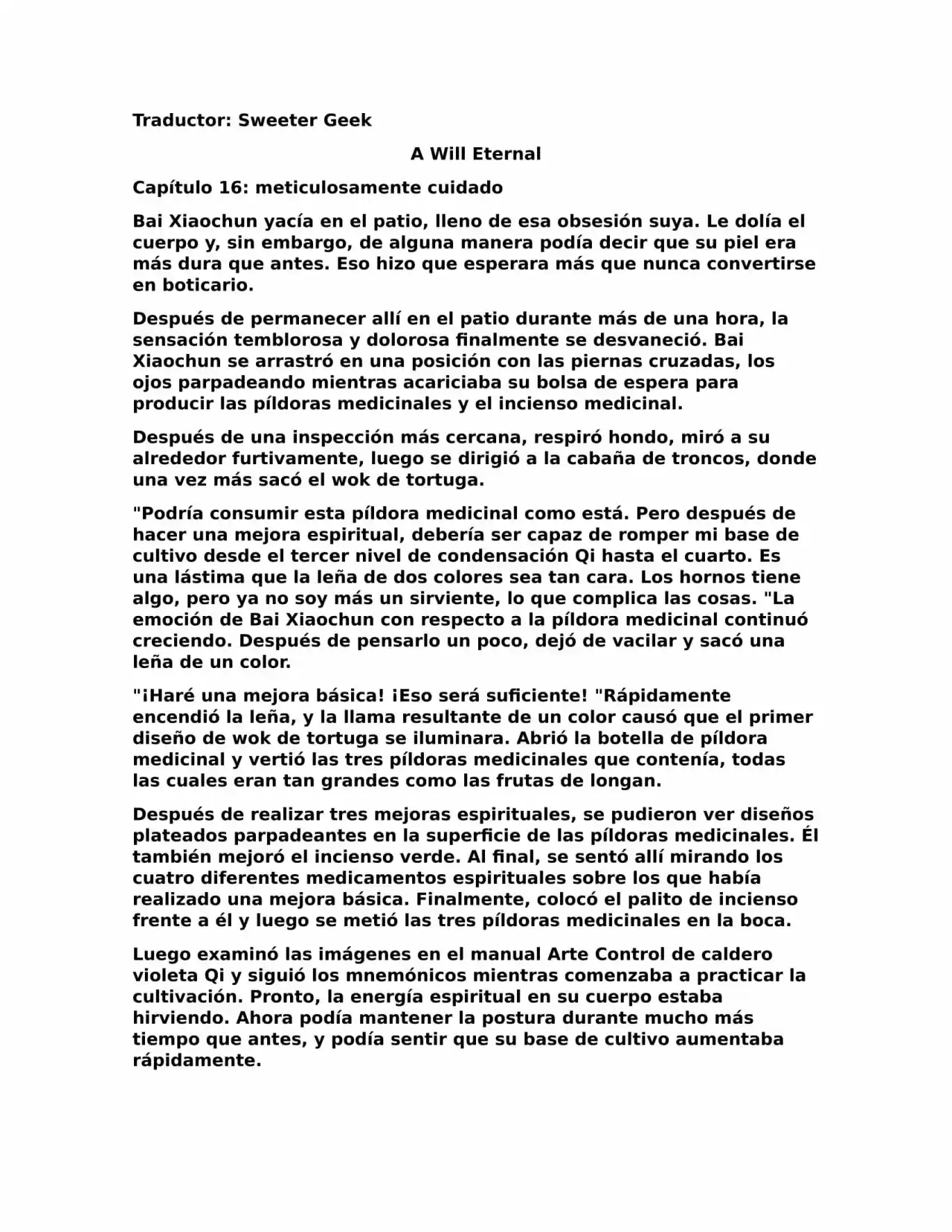 A Will Eternal (Novela) - Capítulo 16 - Página 1 - LectorTMOo