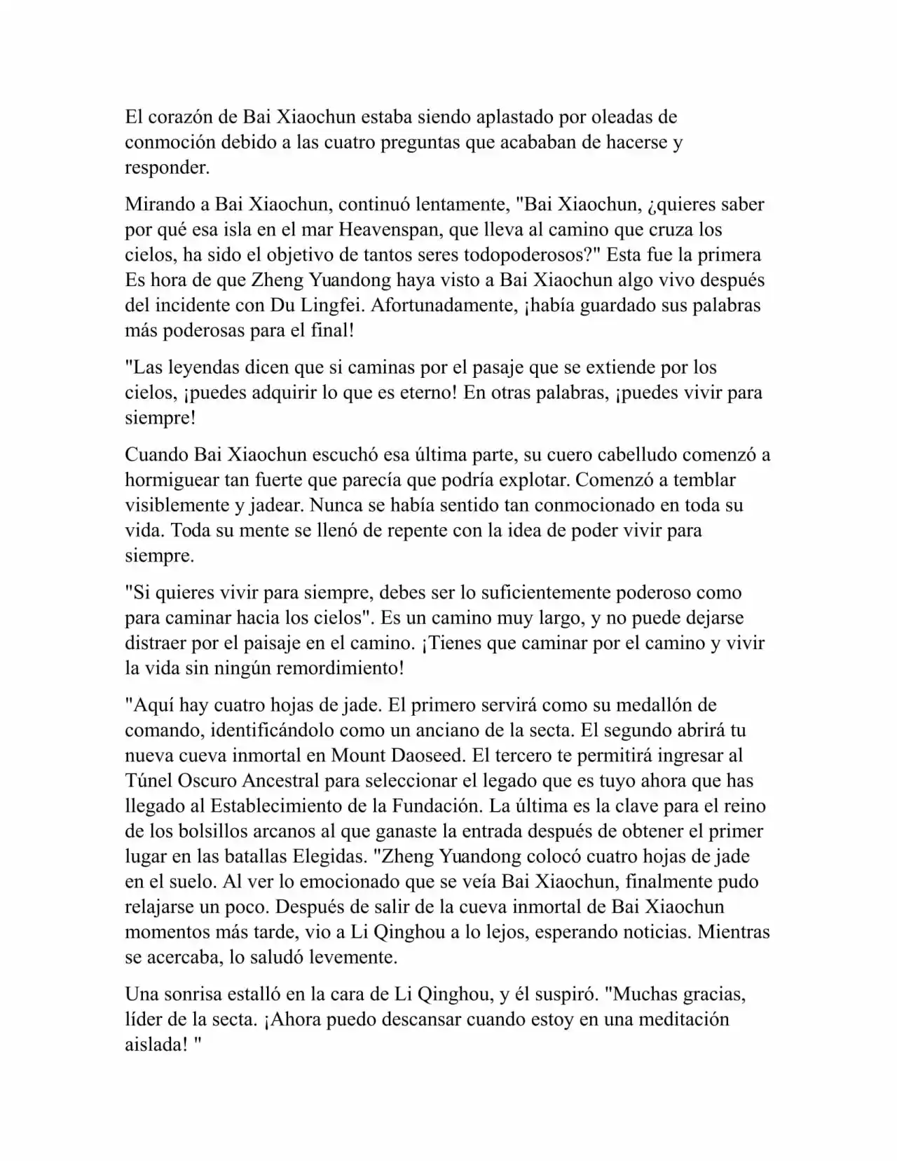 A Will Eternal (Novela) - Capítulo 174 - Página 4 - LectorTMOo