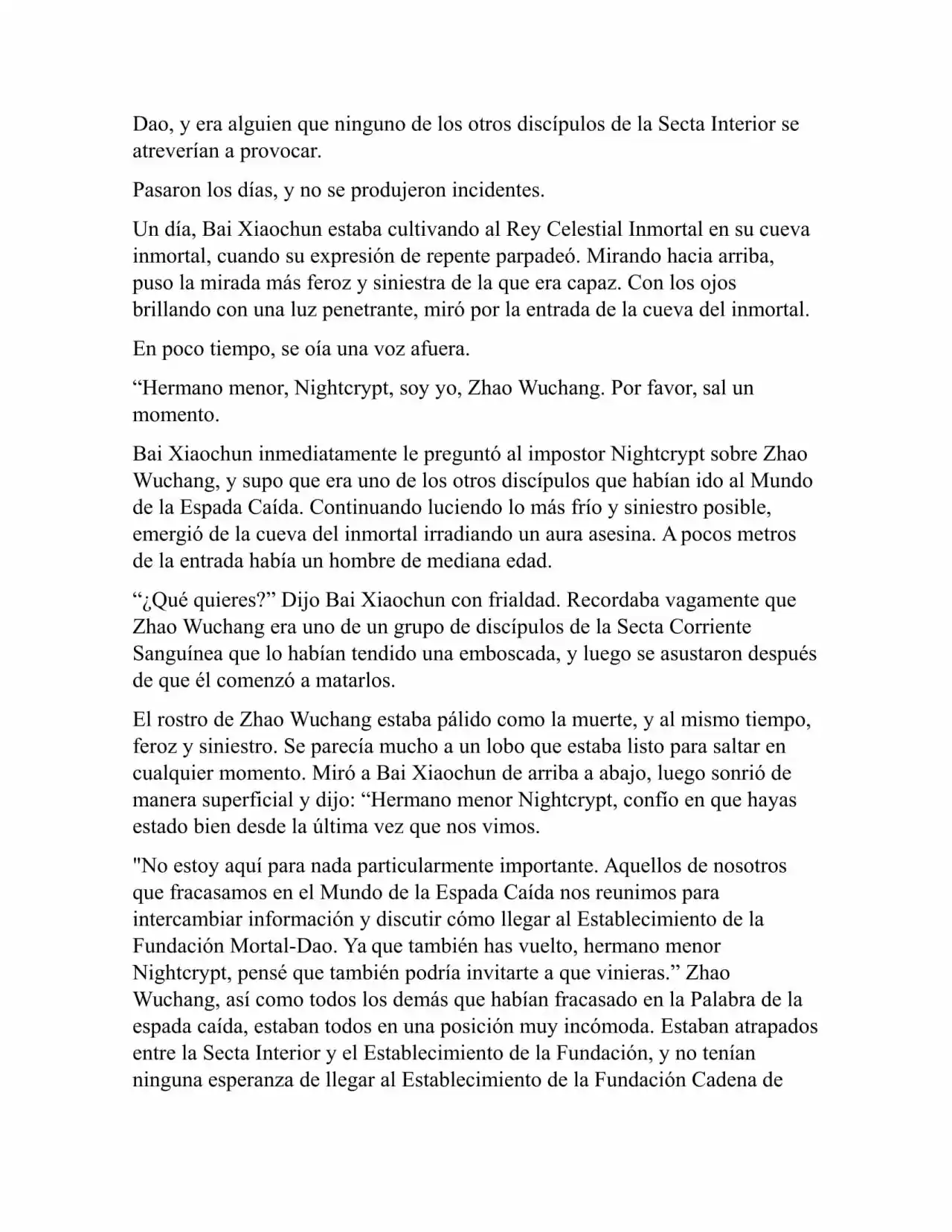 A Will Eternal (Novela) - Capítulo 186 - Página 4 - LectorTMOo