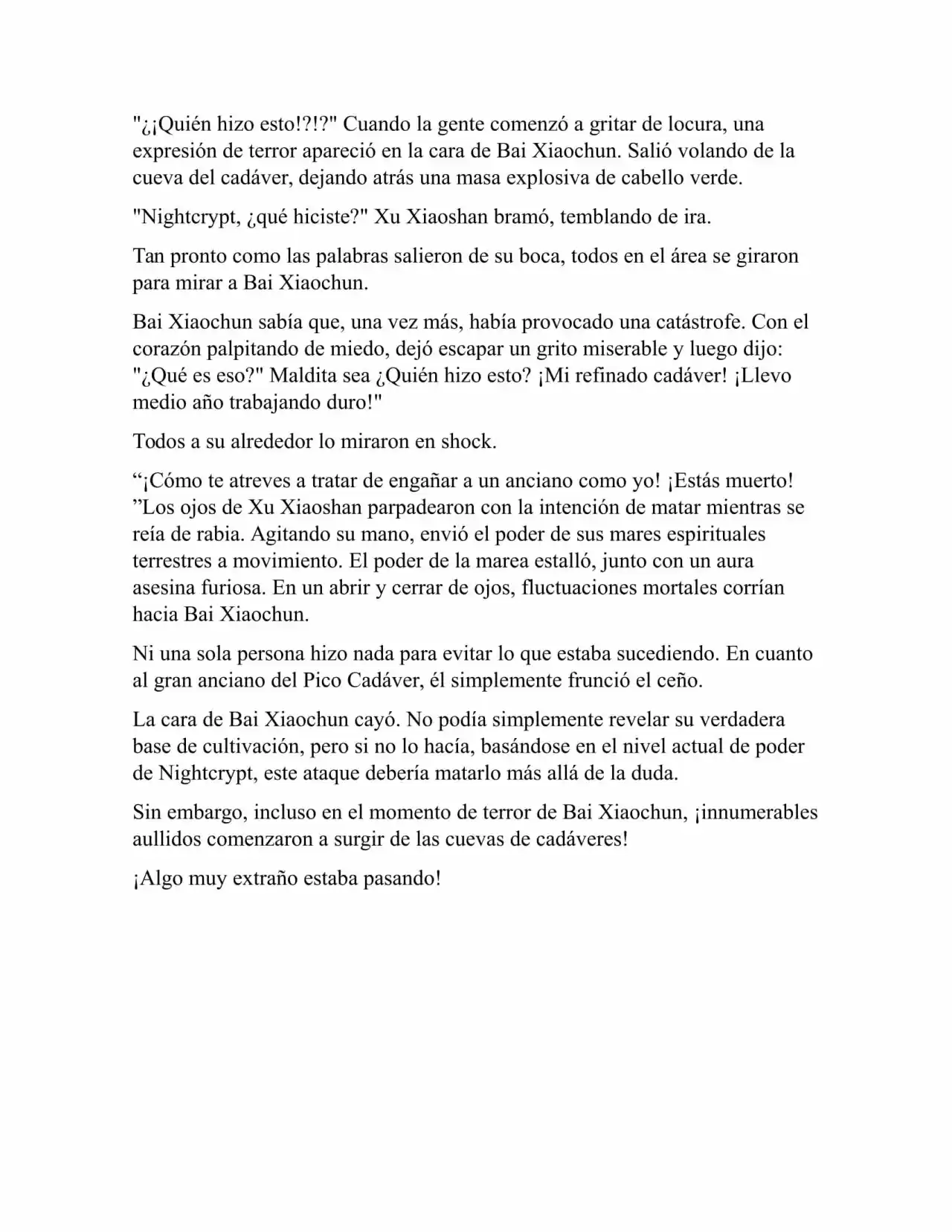 A Will Eternal (Novela) - Capítulo 190 - Página 6 - LectorTMOo