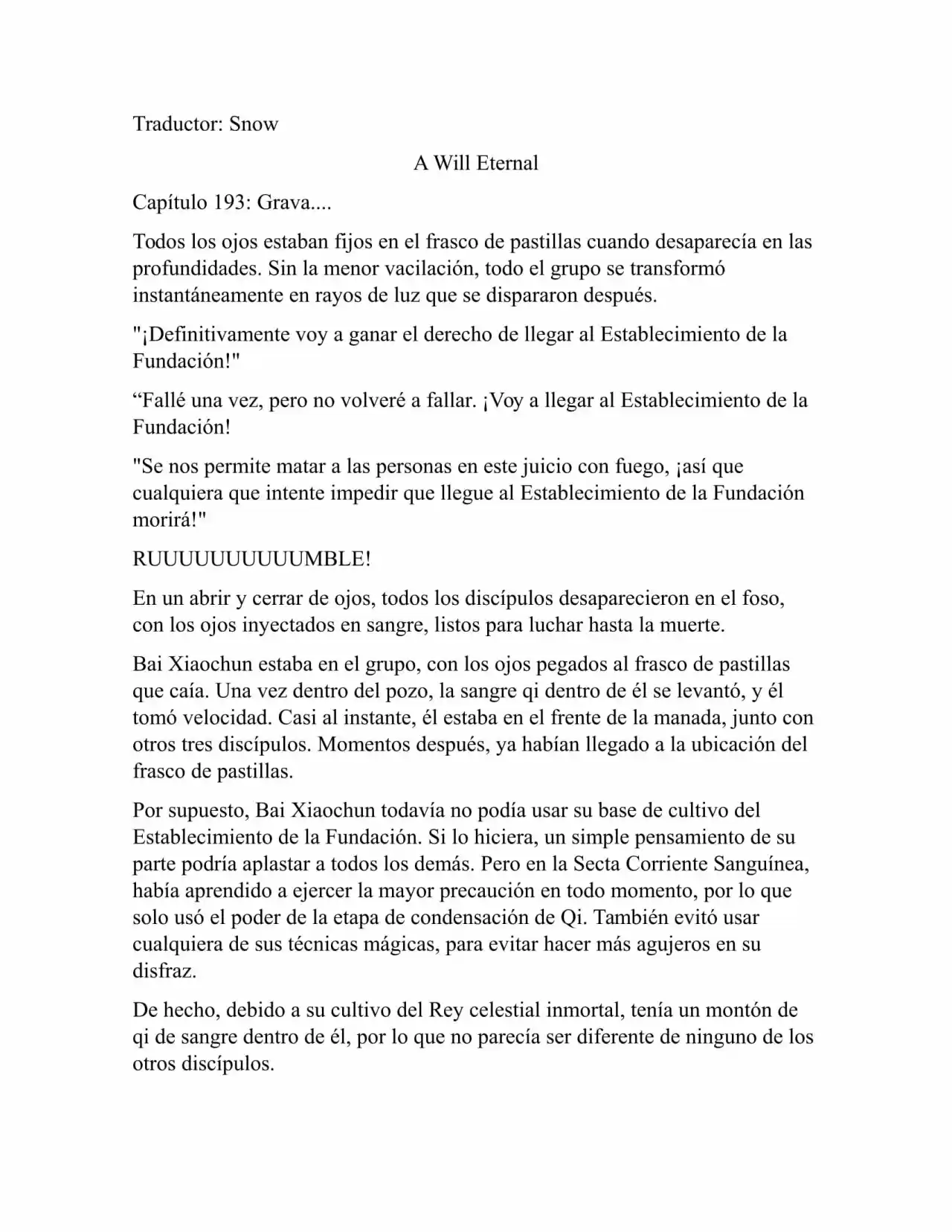 A Will Eternal (Novela) - Capítulo 193 - Página 1 - LectorTMOo