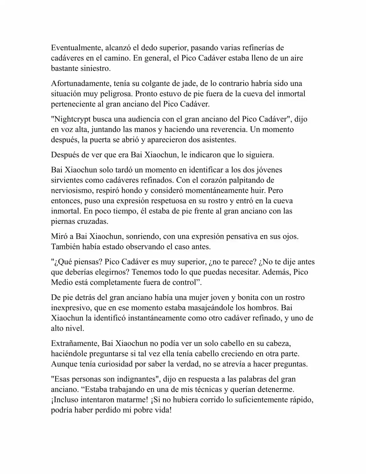 A Will Eternal (Novela) - Capítulo 201 - Página 4 - LectorTMOo