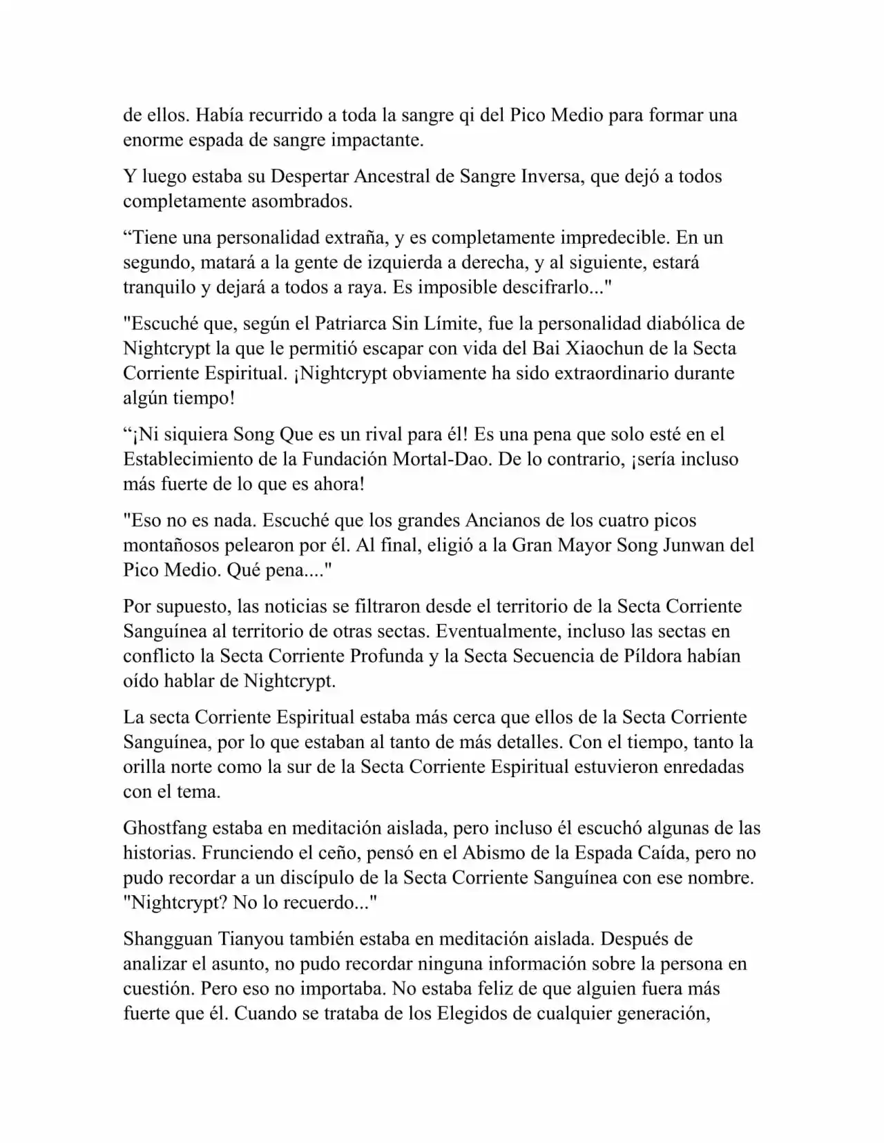 A Will Eternal (Novela) - Capítulo 207 - Página 4 - LectorTMOo