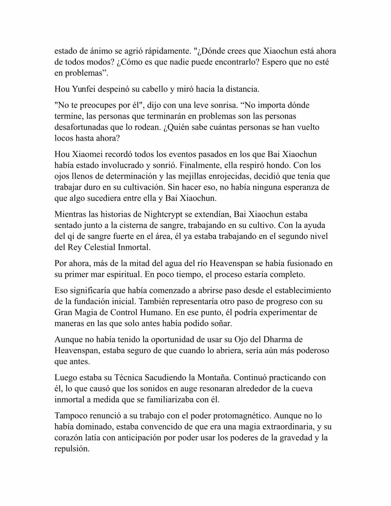A Will Eternal (Novela) - Capítulo 207 - Página 6 - LectorTMOo