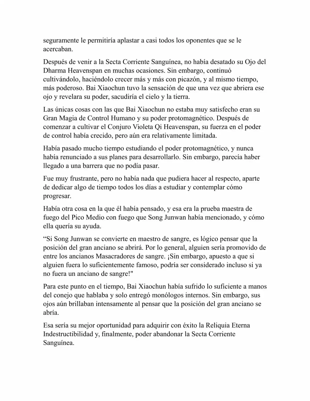 A Will Eternal (Novela) - Capítulo 232 - Página 4 - LectorTMOo