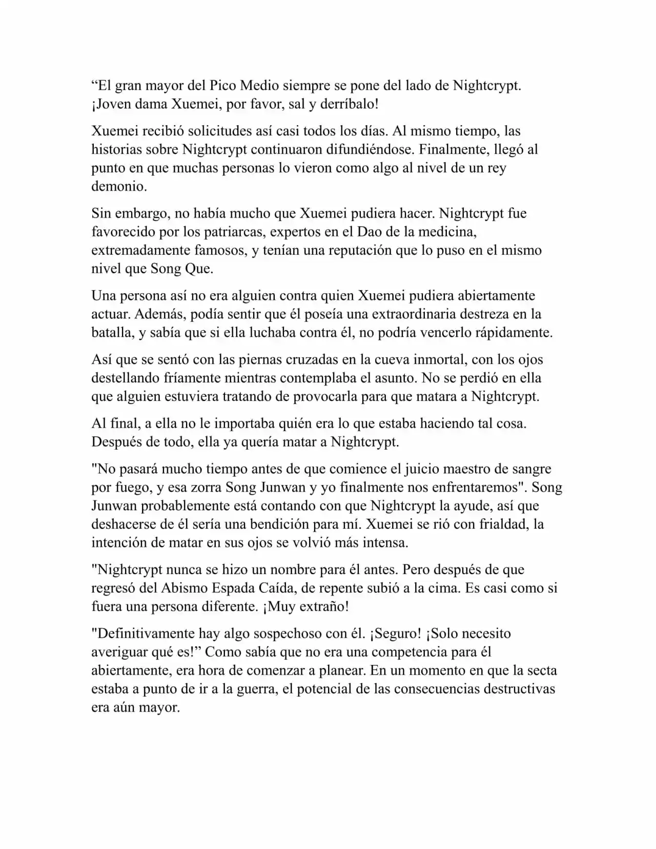 A Will Eternal (Novela) - Capítulo 232 - Página 6 - LectorTMOo